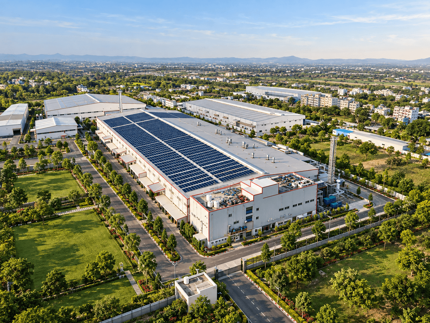 Industrial warehouse facility